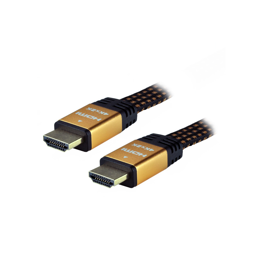 Generic Câble - HDMI - HD - Haute Vitesse / Ethernet - V1.4 4K 3D - 5 M -  Rouge/Noir - Prix pas cher