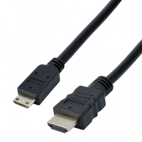 Câble HDMI haute vitesse type A mâle / type C (mini) mâle - 5m