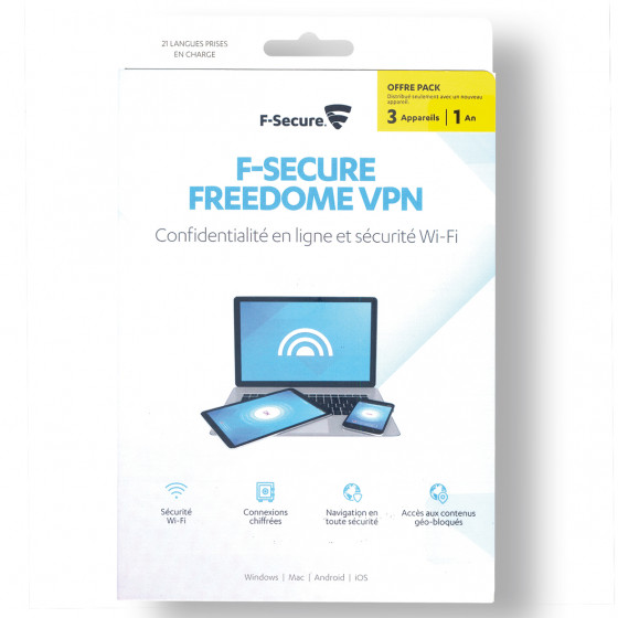 F-Secure FREEDOME   (1 an /...