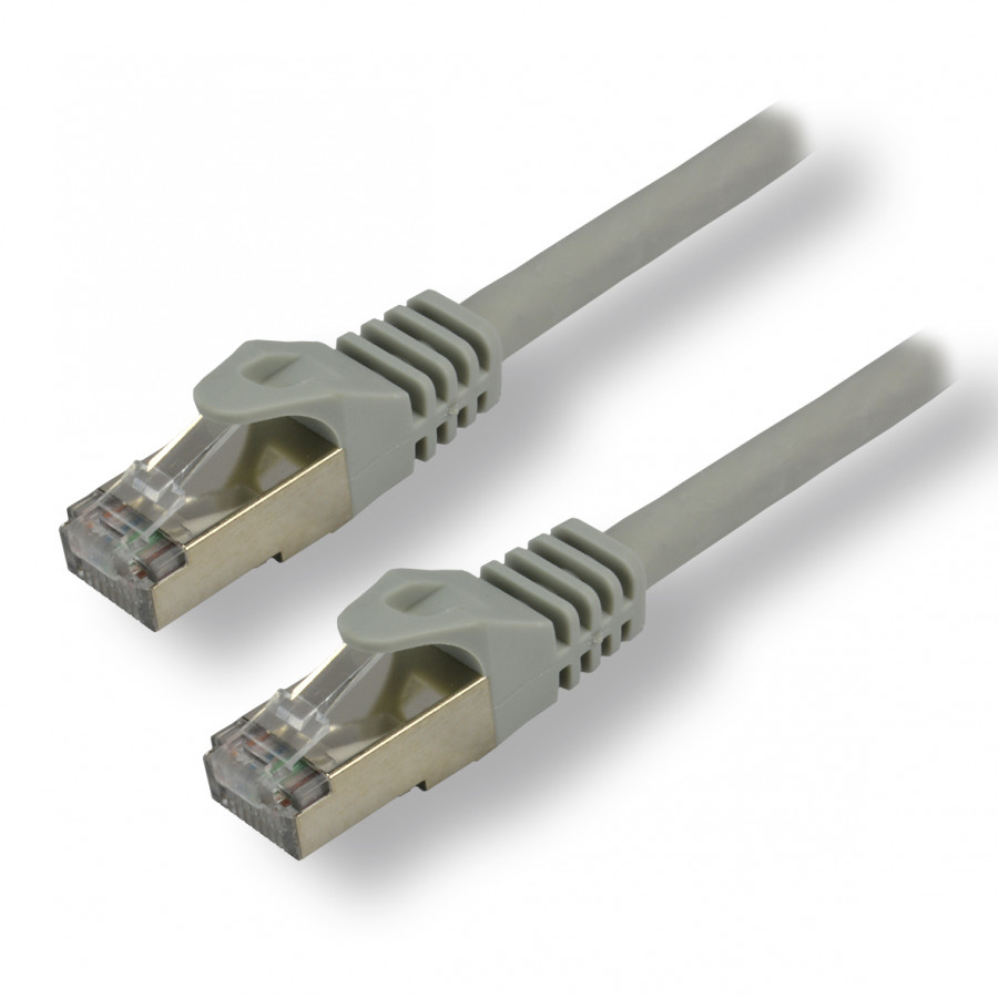 30m - Câble Réseau Ethernet RJ45. Cat 7 STP 100% Cuivre. Câble