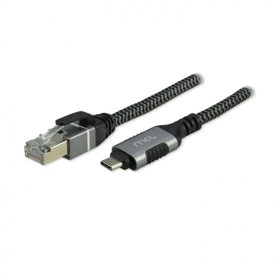 Câble Type C USB 3.1 mâle vers RJ 45 mâle tressé - 2m