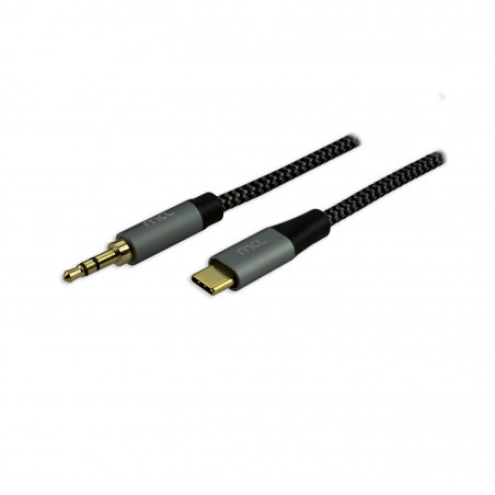 Câble Type C USB 3.1 mâle vers Jack 3,5 mâle tressé - 2m