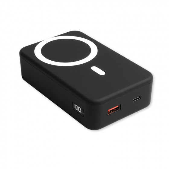 XtremeMac-Powerbank magnétique 20KmAh - USB-C / USB-A Compatible Apple MagSafe