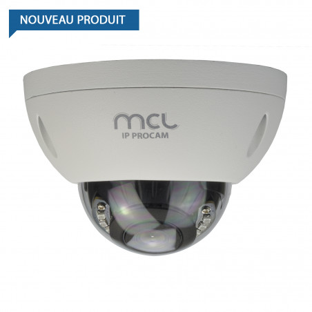 Caméra IP Dôme 2 MP, PoE