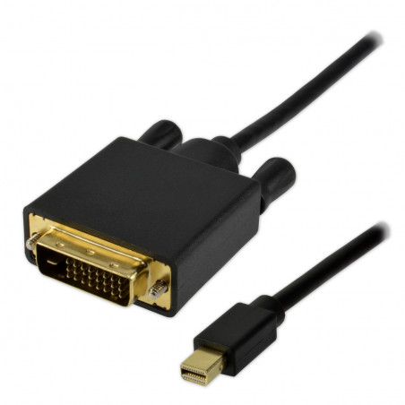 Câble Mini DisplayPort mâle vers DVI-D mâle - 1.5m