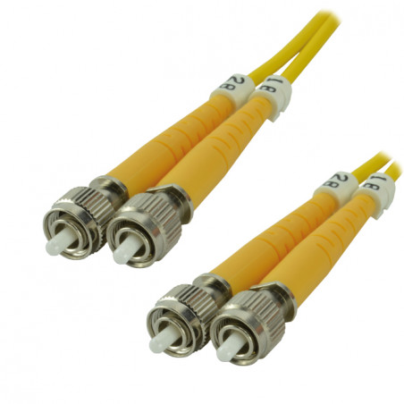 Jarretière optique OS2 duplex monomode 9/125 - FCPC / FCPC 1m