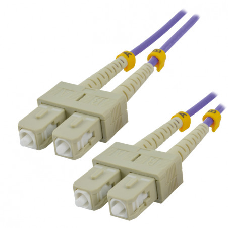 copy of Jarretière optique OM4 duplex multimode 50/125 - LC/LC
