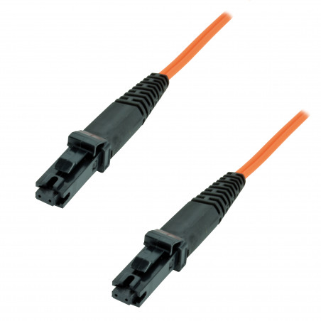 Jarretière optique OM1 duplex multimode 62.5/125 - MTRJ / MTRJ