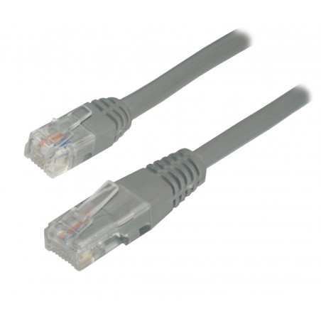 Câble RJ11 6P/4C / RJ 45 rond - 5m
