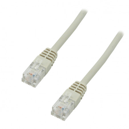 Câble spécial ADSL connecteurs RJ11 6/4 mâle / mâle - 2m