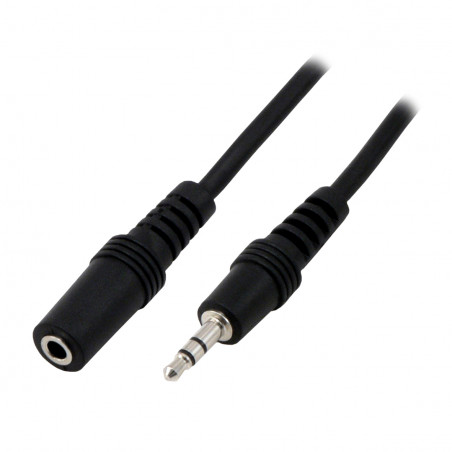 Rallonge audio stéréo jack 3,5 mâle / femelle - 1,50m