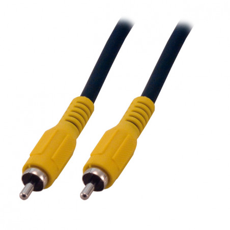Câble vidéo composite RCA mâle / mâle - 1,5m