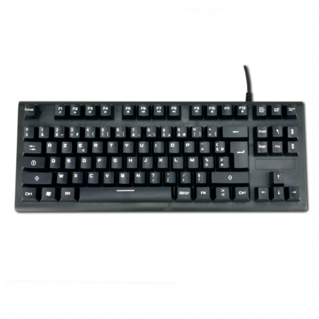 Clavier compact mécanique Azerty 87 touches