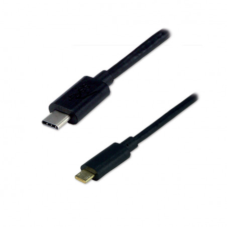 Câble USB 2.0 type C mâle / Micro B USB 2.0 mâle - 1m