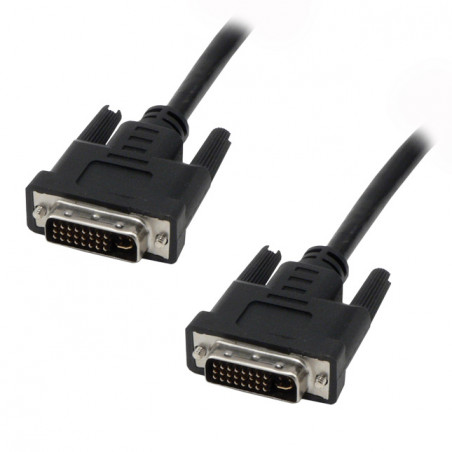 Câble DVI-I mâle / DVI-I mâle dual link (24+5) - 2m