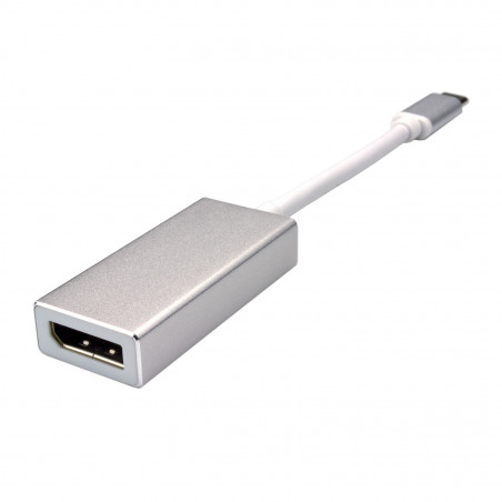 Convertisseur USB type C / DisplayPort femelle - 16cm