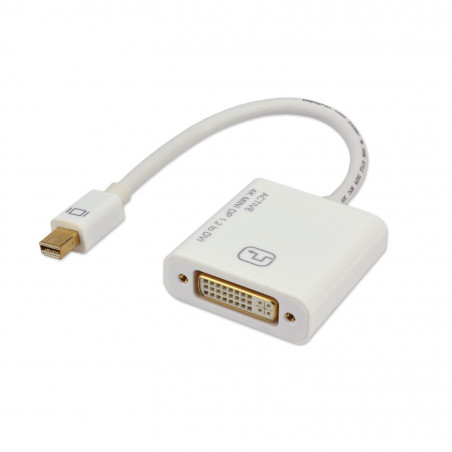 Convertisseur actif en câble mini DisplayPort mâle / DVI femelle