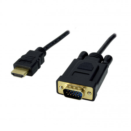 Câble HDMI mâle vers VGA mâle - 1.5m