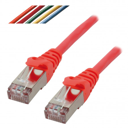 Câble réseau RJ45 CAT 6 F/UTP LSZH 100% cuivre