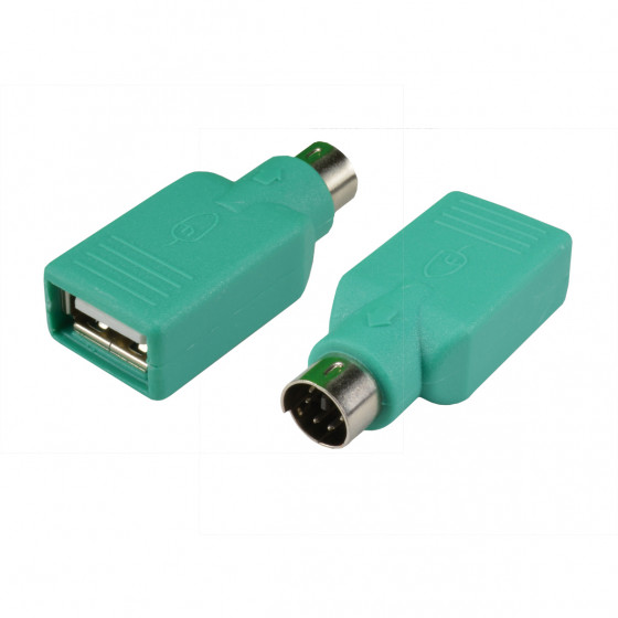 Changeur de genre USB A femelle / mini din 6 mâle