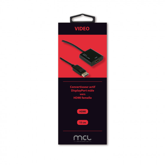 Convertisseur actif DisplayPort mâle / HDMI femelle ColorBox