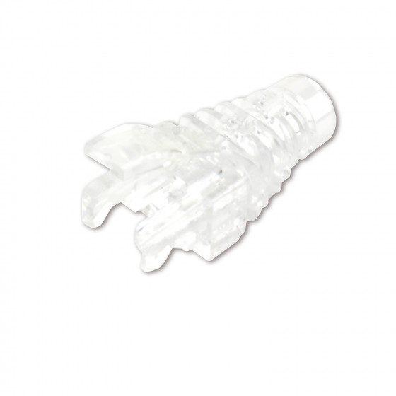 Sachet 100 manchons Clear 6.5mm pour connecteurs RJ-45U6U ou RJ-45B6U