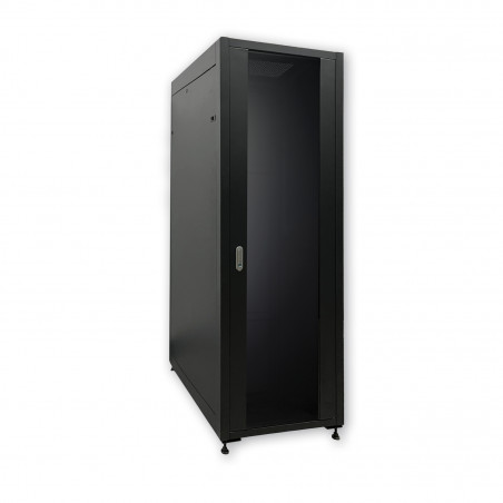Baie réseau/serveur - Armoire 19'' 42U, L. 800 P. 1000 - Noir
