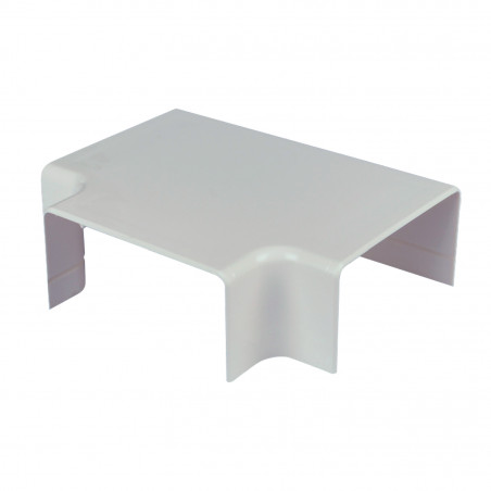 Angle plat PVC en T 100 x 50/35 mm