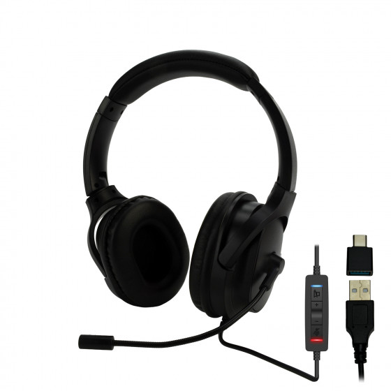 Casque Micro filaire USB-A...