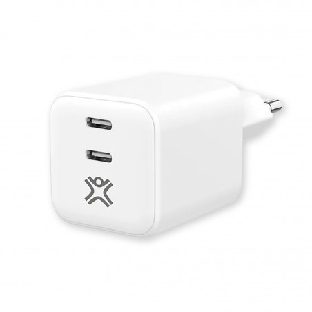 XtremeMac-Chargeur double alimentation USB-C 65W - 100% recyclé