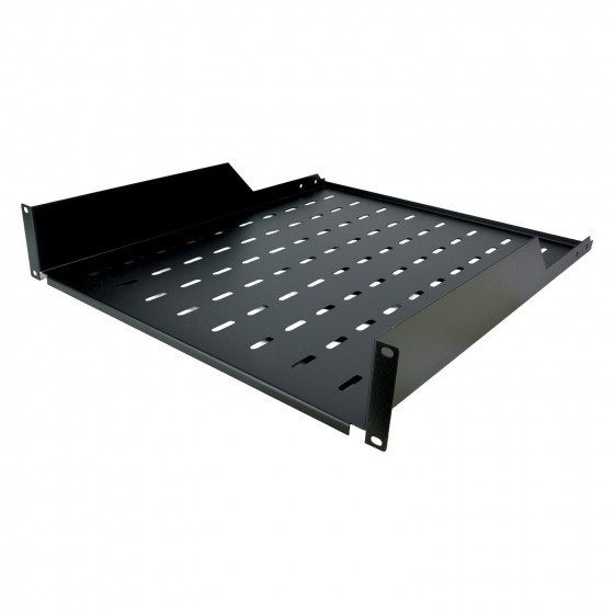Plateau fixe 19" 2U profondeur 550mm - Noir