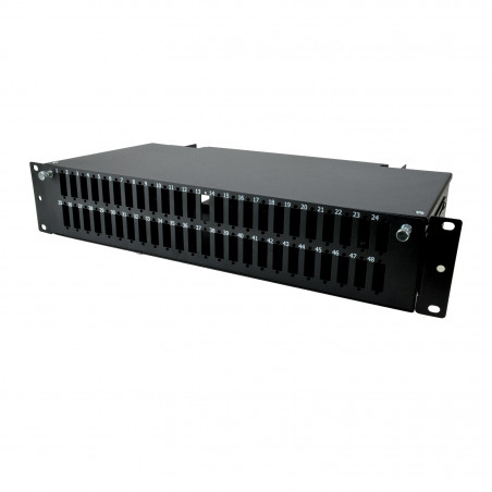 Tiroir optique 19" 2U 48 ports Duplex