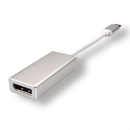 Convertisseur USB type C / DisplayPort femelle - 16cm
