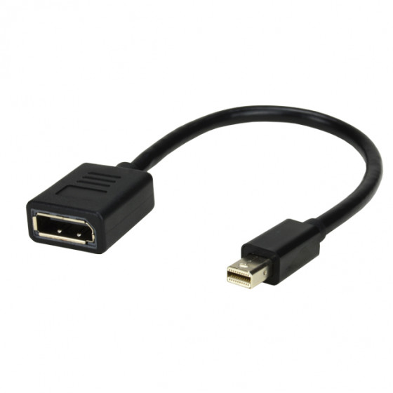 Câble Mini DisplayPort mâle / DisplayPort Femelle 4K2K - 15cm