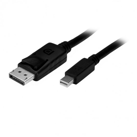 Câble Mini DisplayPort mâle / DisplayPort mâle 1080P - 2m