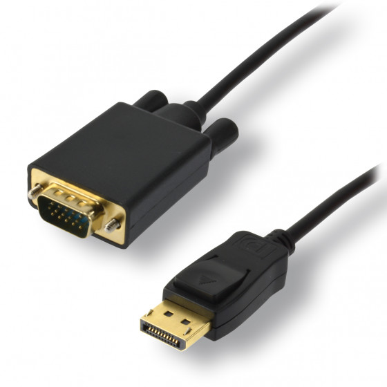 Câble actif DisplayPort mâle vers VGA mâle - 1.5m