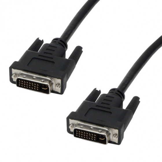 Câble DVI-I mâle / DVI-I mâle dual link (24+5) - 2m
